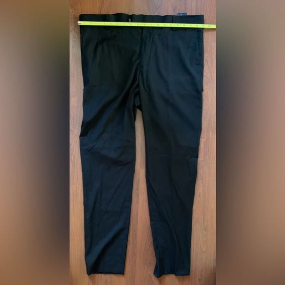 H&M Men’s Skinny Fit Dress Pants Black Size 38R - Picture 4 of 6
